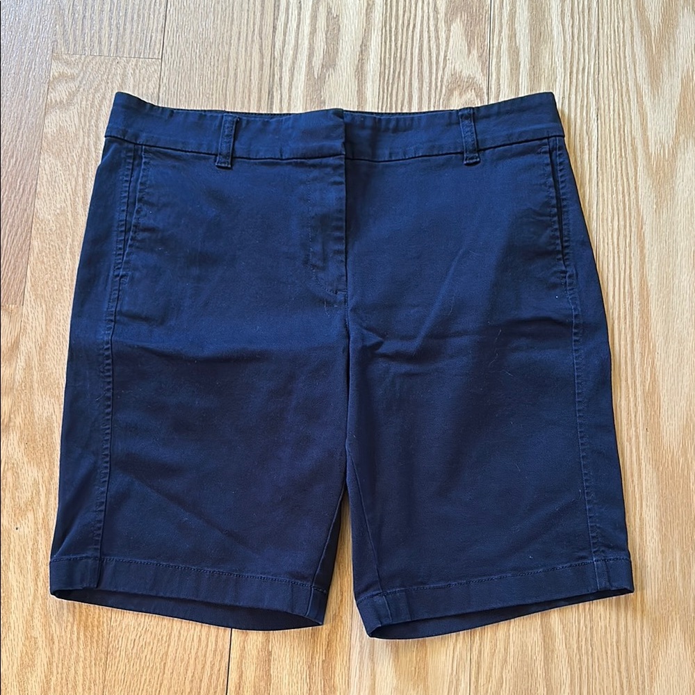 J. Crew Navy Bermudas